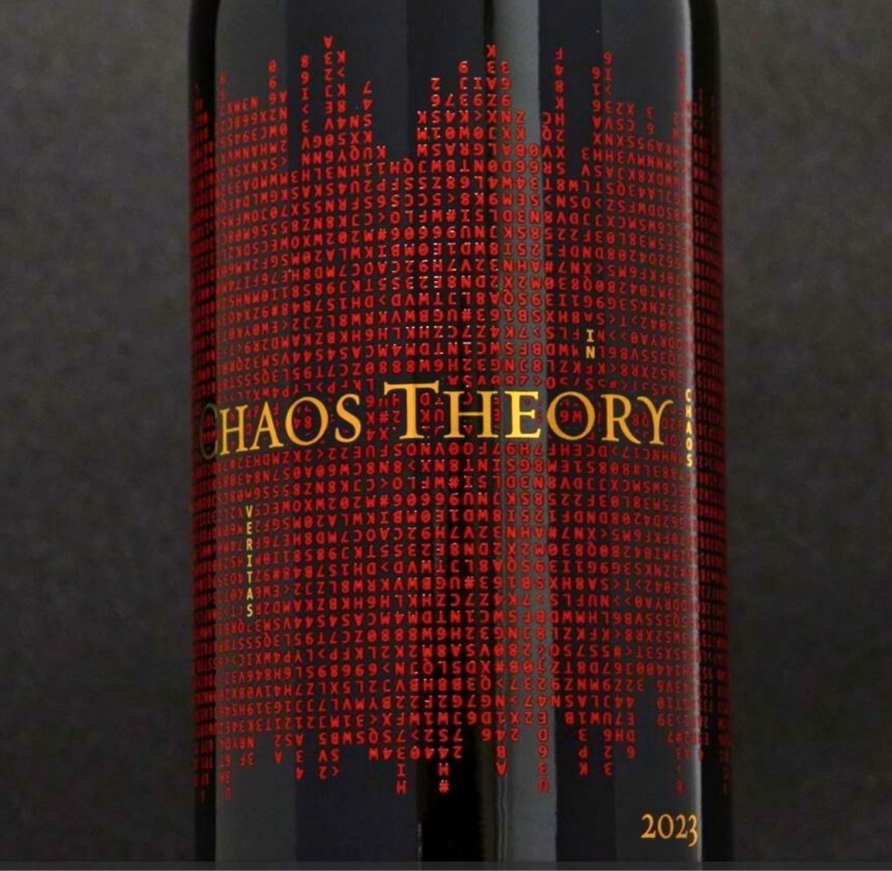 Chaos Theory wine label