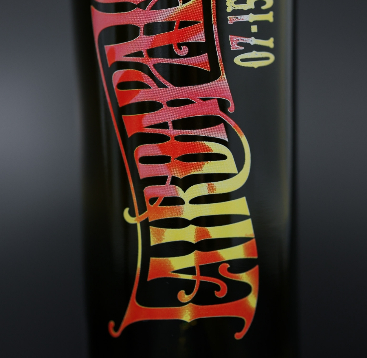 color gradients label design for screen printing