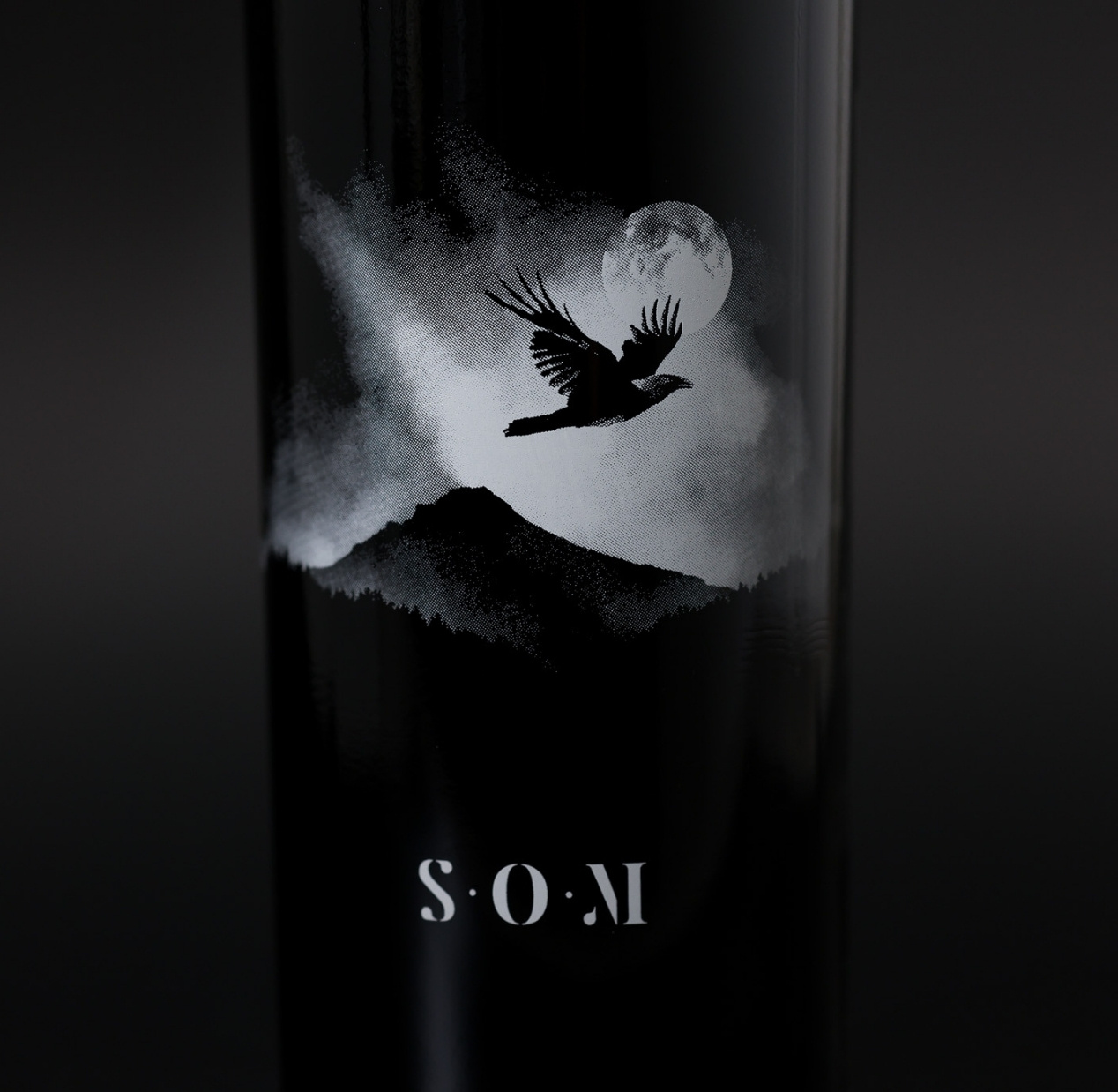 gradients on a wine label