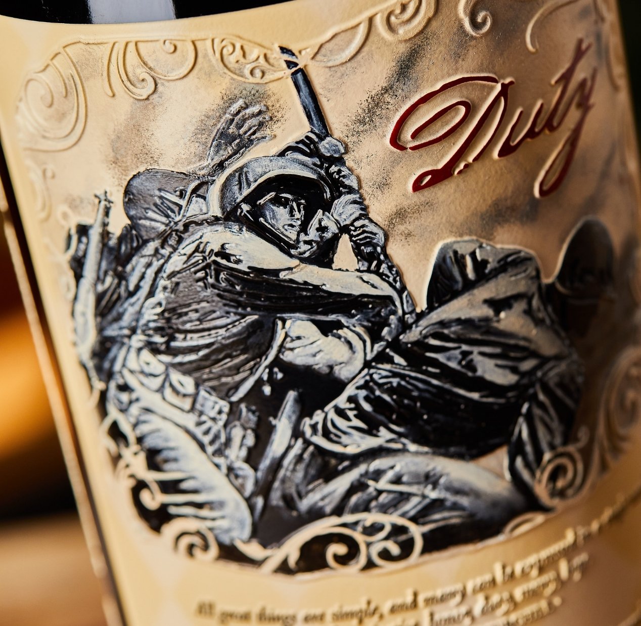 Fantesca Duty wine label
