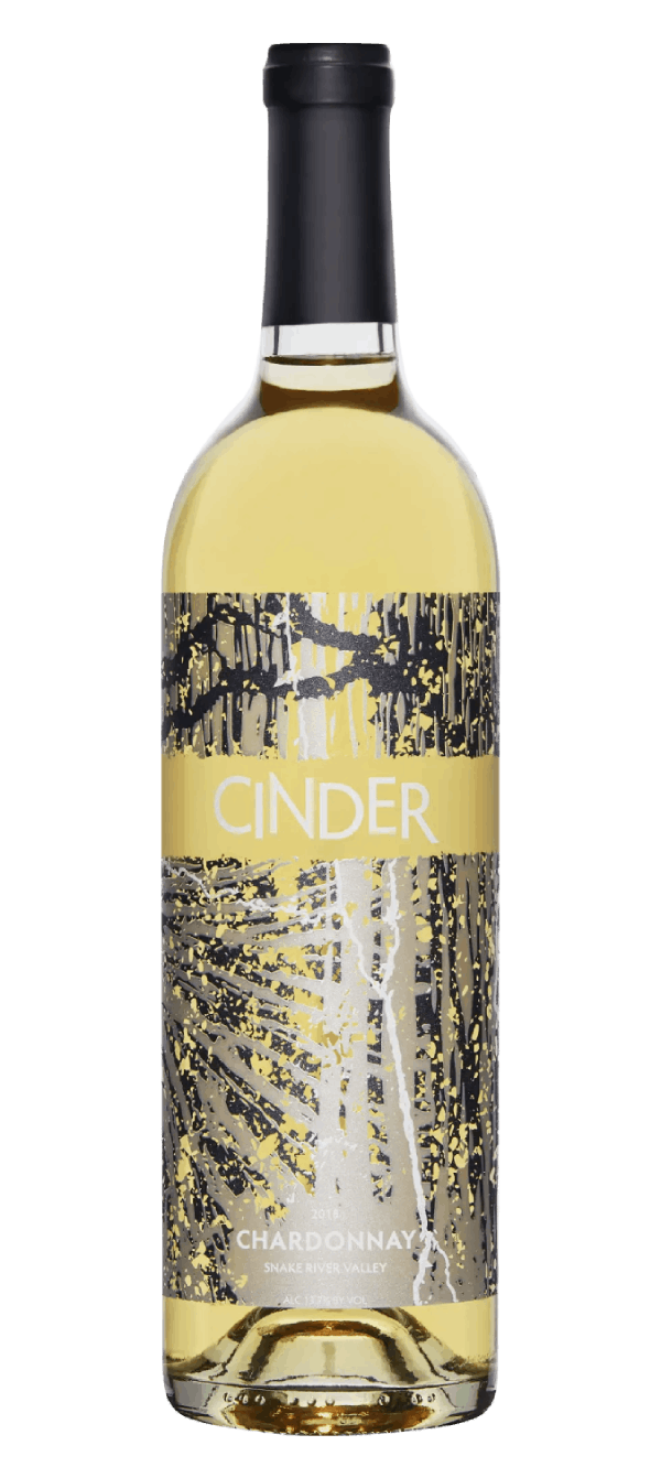 satin etch treatment in screen printed wine label design