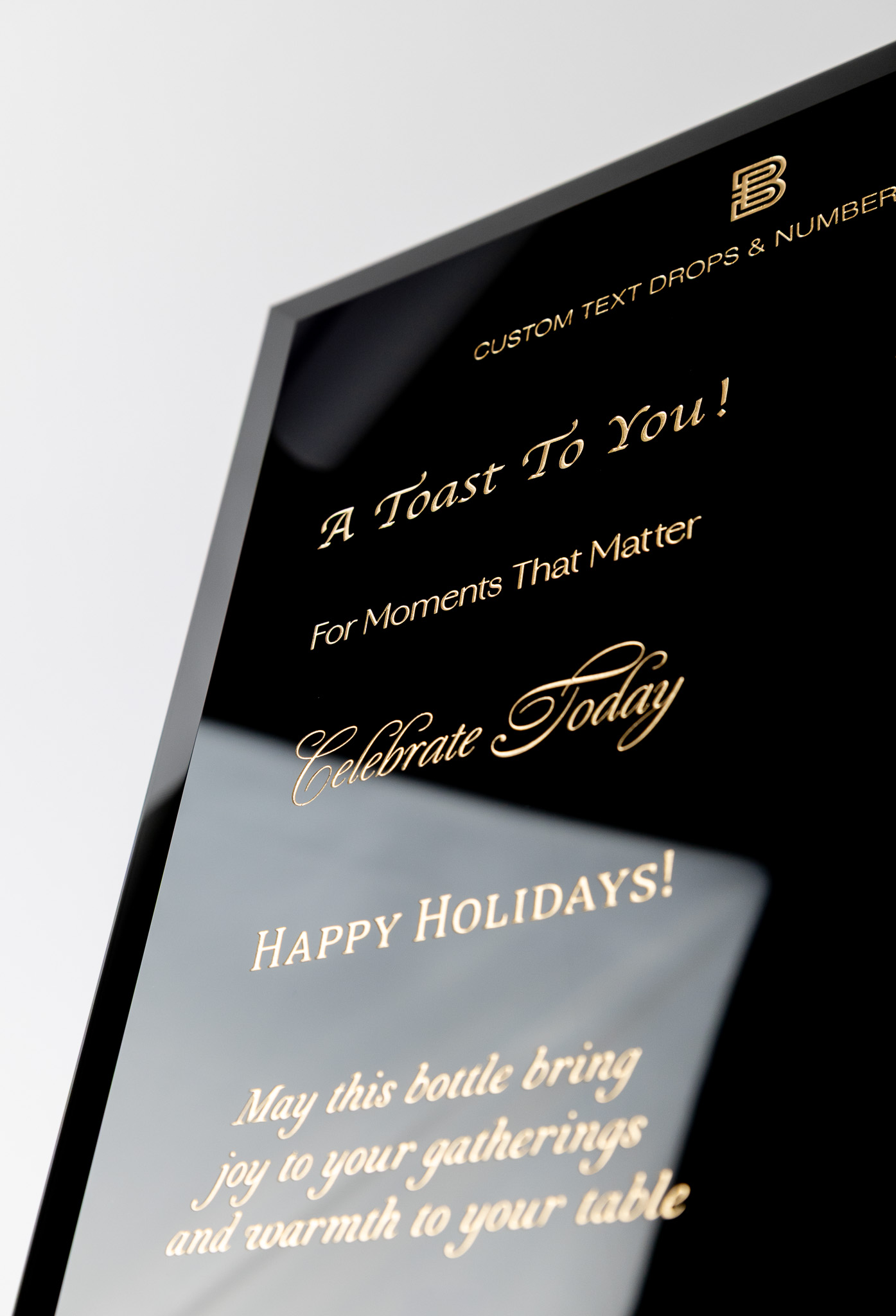 text drops and numbering