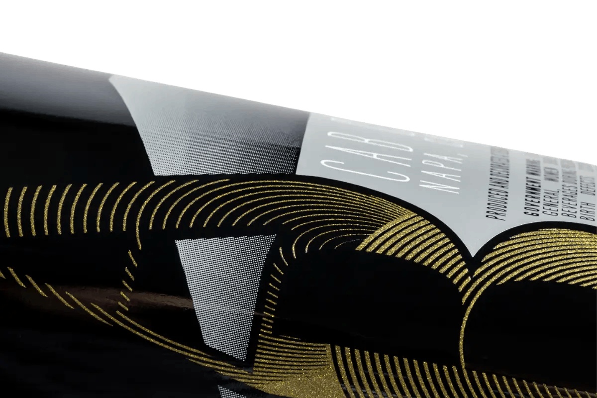 wine bottle packaging design screen printing 1